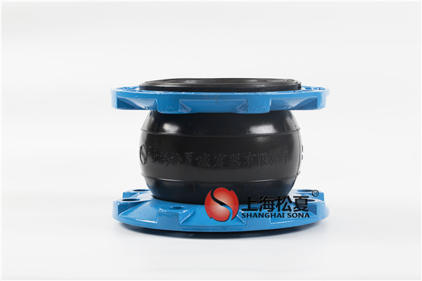 DN150球墨法蘭NRB材質橡膠軟接頭